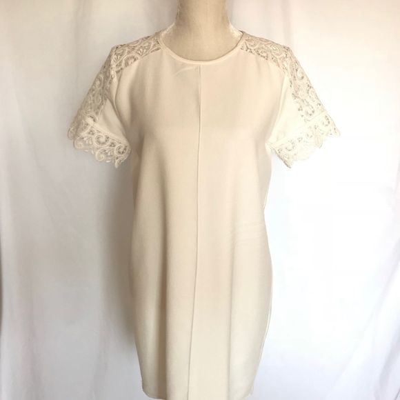 Zara Dresses & Skirts - Zara |  Creamy White Shift Dress